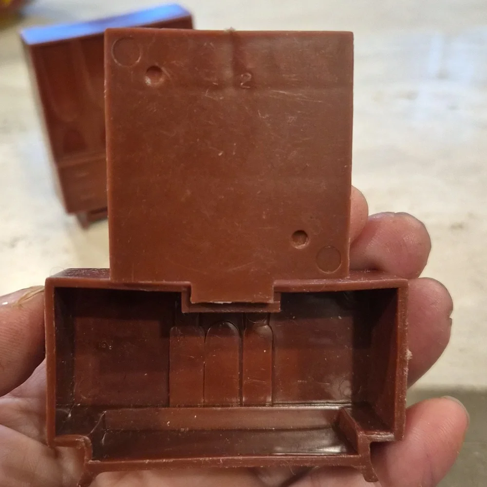 Two Vintage Mid-century Dollhouse Furniture